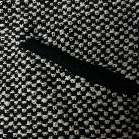 Talbots Petites Full Zip Houndstooth Jacket Size 8P - Picture 7 of 9